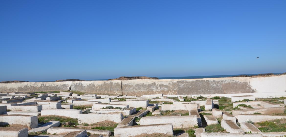 Der jüdische Friedhof in Essaouira wird von Ehrenamtlichen gepflegt. Foto: Isabelle Daniel (C)