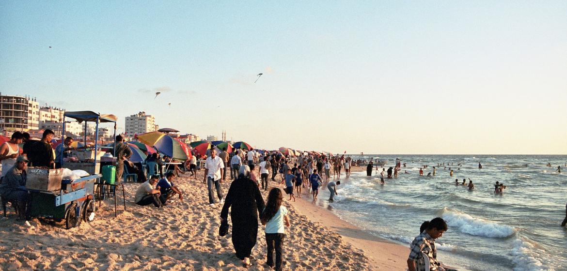 Gaza beach, 2006. Photo: Gus at Dutch Wikipedia / Wikimedia Commons