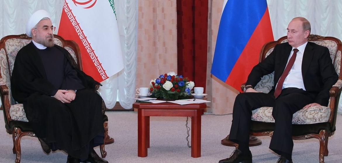 Putin und Rohani verhandeln über das iranische Atomprogramm und den Syrien-Konflikt (Foto: kremlin.ru, Wikipedia, CC BY 3.0)