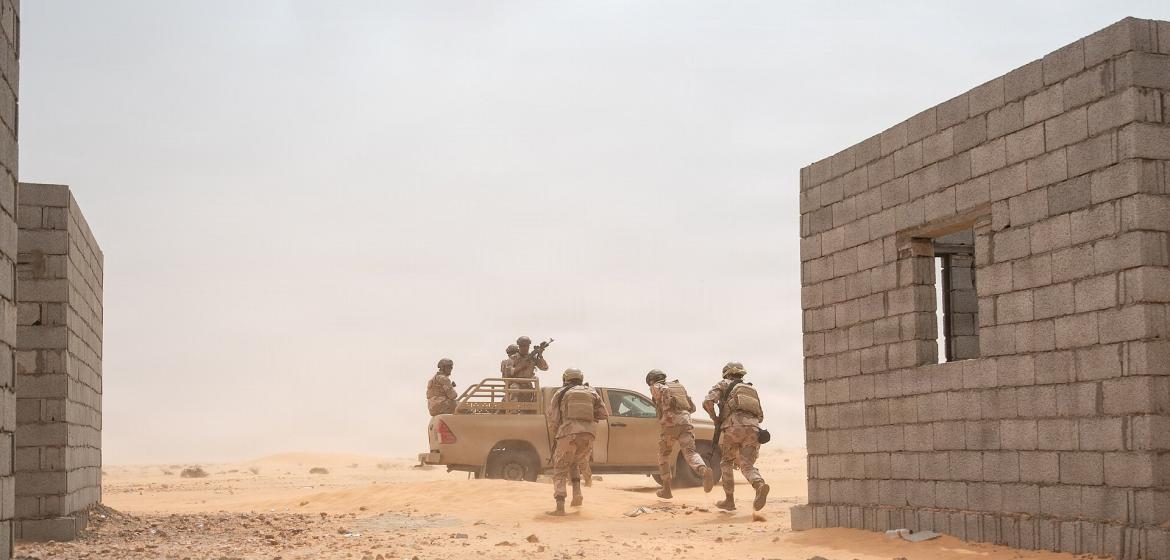 Libyn joint forces in Sirte, Eastern Libya. Photo: U.S. Air Force, Dylan Murakami, 2026.