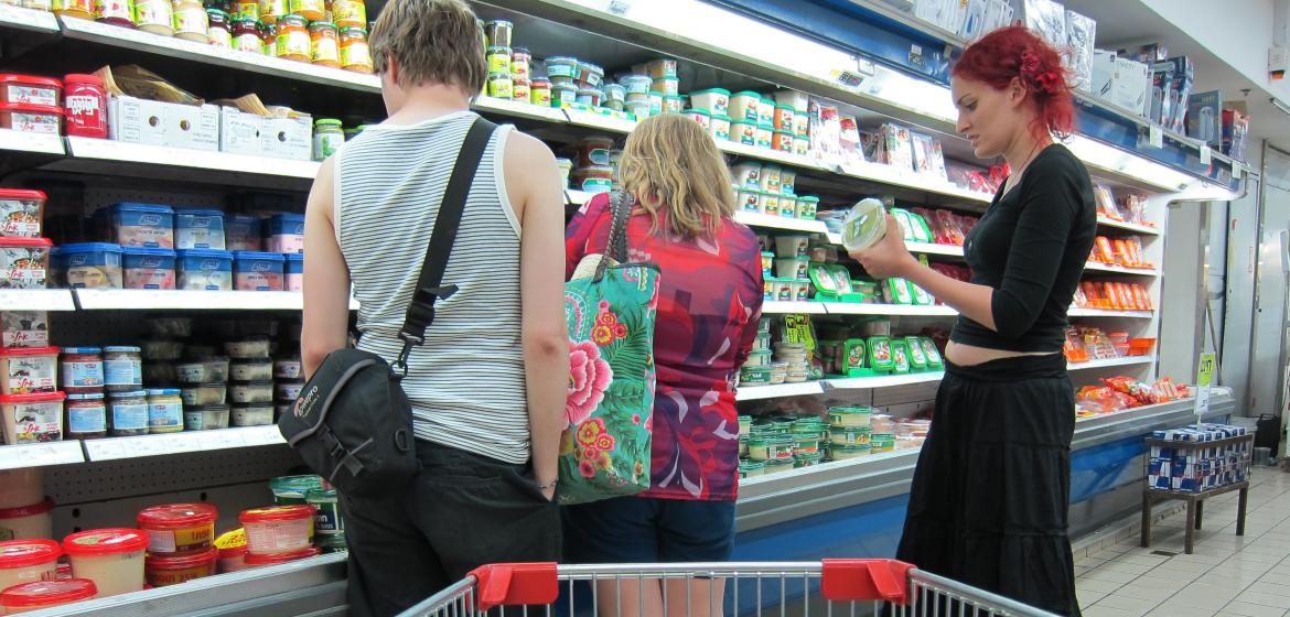 Ein Supermarkt in Eilat. Wieder diskutieren Israelis über die enormen Lebenshaltungskosten. Bild: David Jones / Flickr (CC BY-NC 2.0)