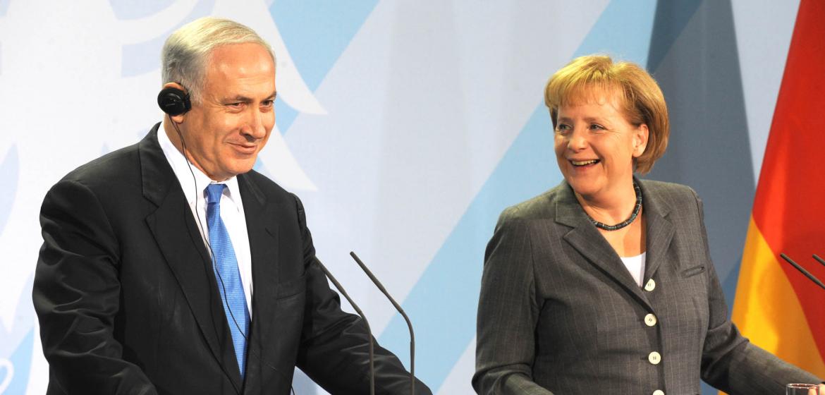 Gut lachen? Premierminister Netanjahu und Kanzlerin Merkel. Photo: Israelisches Außenministerium/Moshe Milner (CC-BY-NC-2.0)