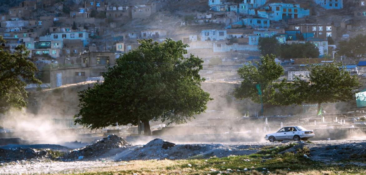 Blick auf die Hügel Kabuls. Foto: Mohammad Husaini (Pexels)