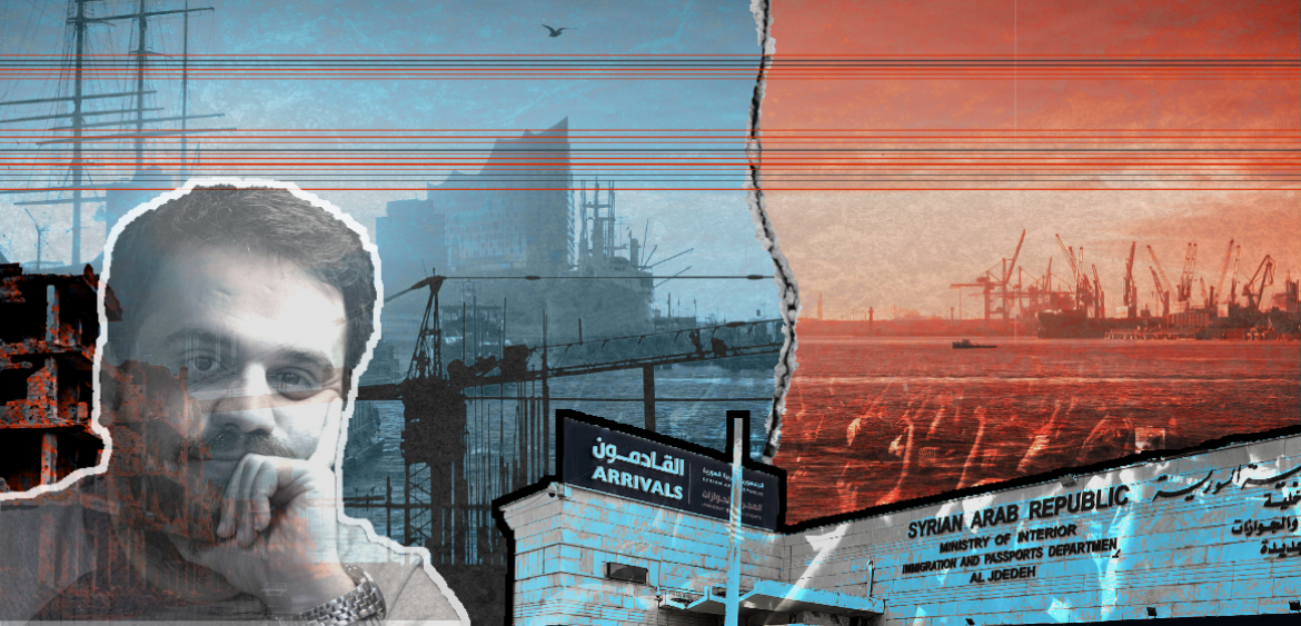 Die Rückkehr nach Syrien wäre für viele heute ein Neuanfang. Grafik: Dominik Winkler