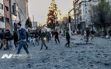 Seit dem Angriffskrieg gegen Iran entstehen solche Bilder täglich in der gesamten Region und zeigen die verheerenden Folgen für die Zivilbevölkerung. Foto: Teheran, 06.03.2026, Avash Media.