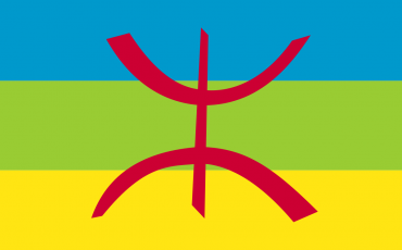 Amazigh Flagge Quelle: Wikimeda Commons 