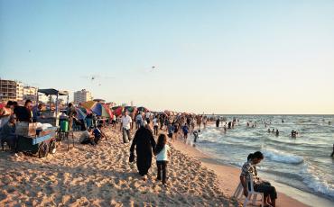 Gaza beach, 2006. Photo: Gus at Dutch Wikipedia / Wikimedia Commons