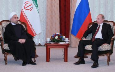 Putin und Rohani verhandeln über das iranische Atomprogramm und den Syrien-Konflikt (Foto: kremlin.ru, Wikipedia, CC BY 3.0)