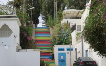 Auf dem LGBTIQ*-Hype zum Präsident Tunesiens aufsteigen - daraus wird für Mounir Baatour wohl nichts. Foto: La Marsa, Tunis, Julia Nowecki