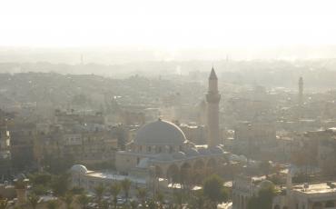 Vor dem Bürgerkrieg galt Aleppo als Finanzzentrum Syriens. Diese Aufnahme stammt aus dem Februar 2011, unmittelbar vor Beginn des Aufstands. Foto: Mathieu Péquignot