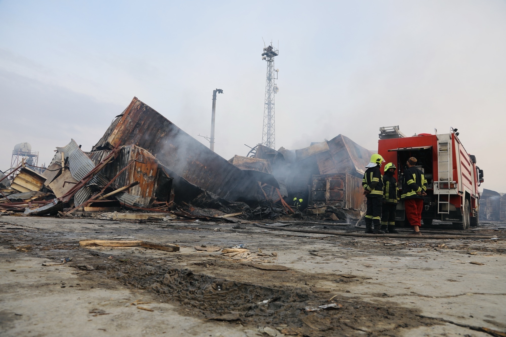 Schäden infolge eines Luftangriffs pakistanischer Kampfflugzeuge auf die Entzugsklinik „Omid“ in Kabul. Aufnahmedatum: 17. März. Foto: Sediqullah Alizai
