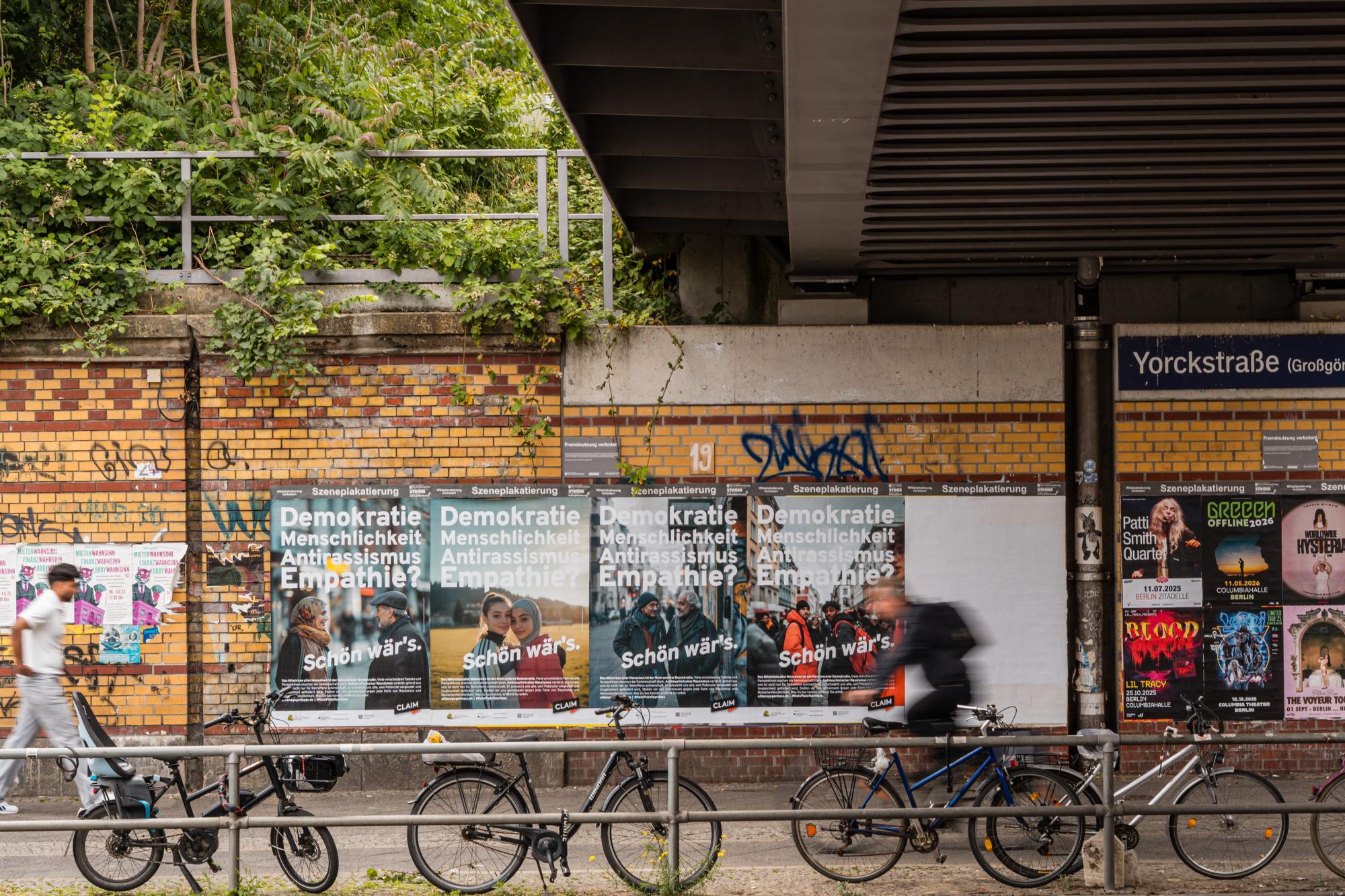 Plakatkampagne 2025. Foto: CLAIM