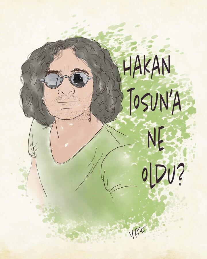 Bild von der Künstlerin Yasemin Sayıbaş Akyüz mit dem Titel „Was ist mit Hakan Tosun passiert?“