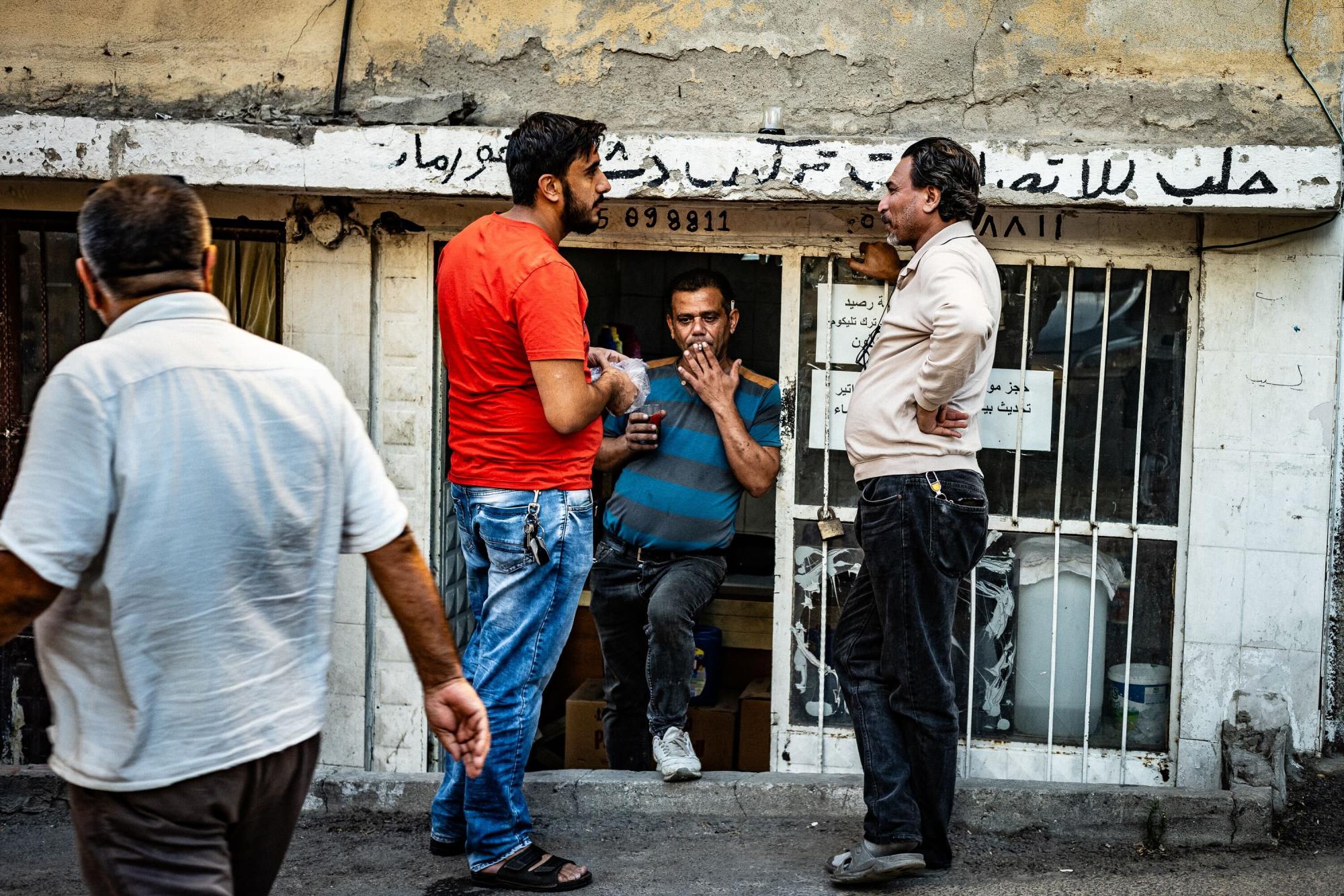 Syrisches Geschäft im Ortsteil Basmane in Izmir, November 2022, Foto: Erdal Buldun.